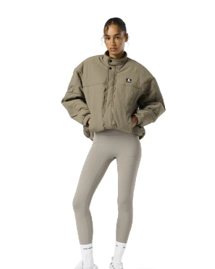 jacket in grey color front side