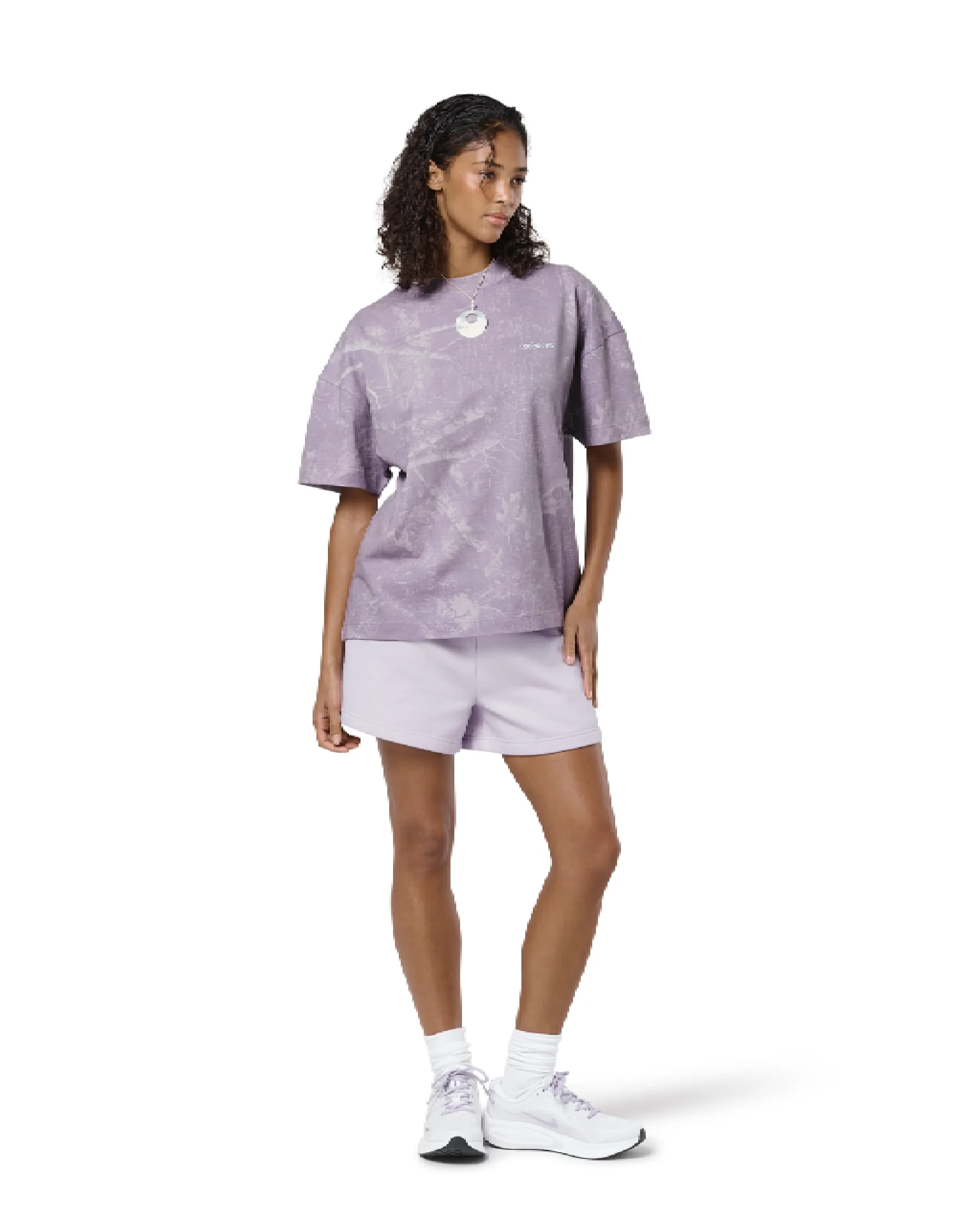 Sisters and Seekers T-Shirt T Shirt in purple color front side