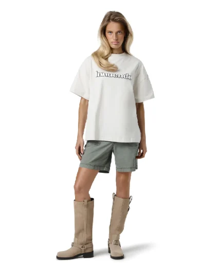 T Shirt in white color front side