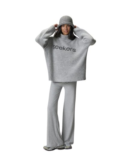 Sister And Seekers Misty Roll Neck Knit Jumper